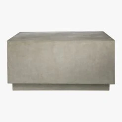 Matter Grey Cement Square Coffee Table -Cb2 Sales 2024 MatterGryCementCoffeeTblSOS20