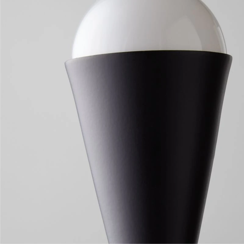 Meldon Matte Black Chandelier 3 Meldon Matte Black Chandelier - Image 3