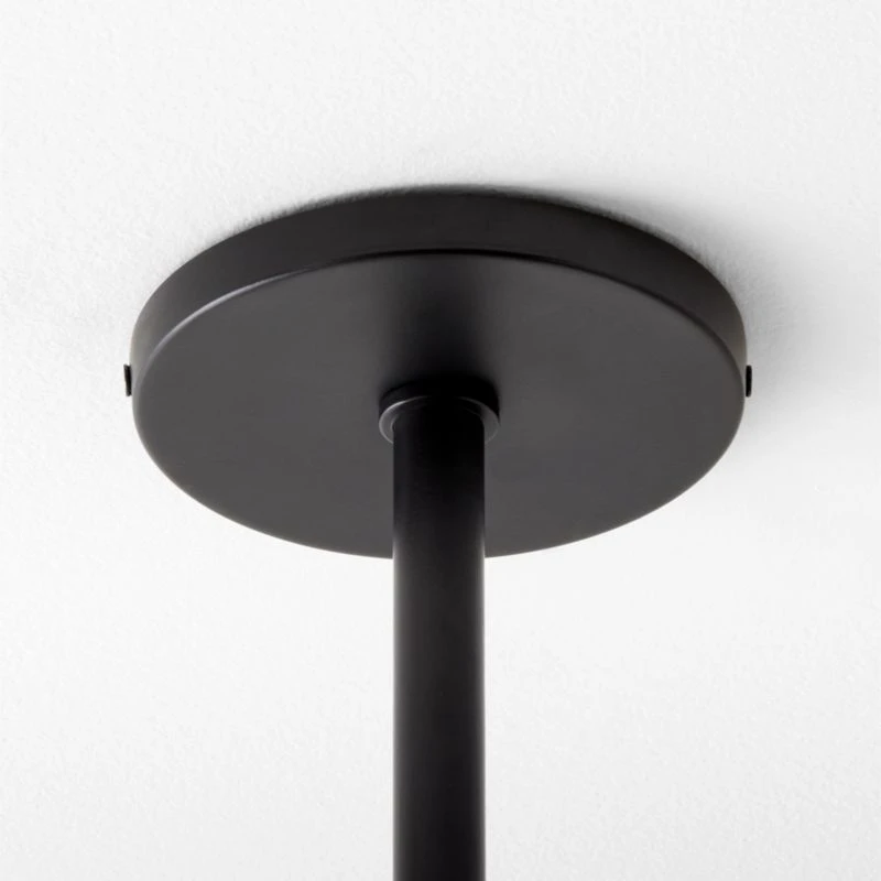Meldon Matte Black Chandelier 4 Meldon Matte Black Chandelier - Image 4