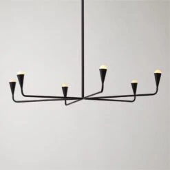 Meldon Matte Black Chandelier 6 Meldon Matte Black Chandelier -Cb2 Sales 2024 MeldonMatteBlackPndntROF21