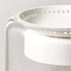 Memoria Glass Table Lamp 15 Memoria Glass Table Lamp -Cb2 Sales 2024 MemoriaIvoryTableLampAV2SHF22