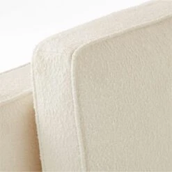 Metric 3-Piece L-Shaped White Boucle Sectional Sofa With Right Half-Back -Cb2 Sales 2024 Metric3pcWhtBclRAHBSectAVSSF22