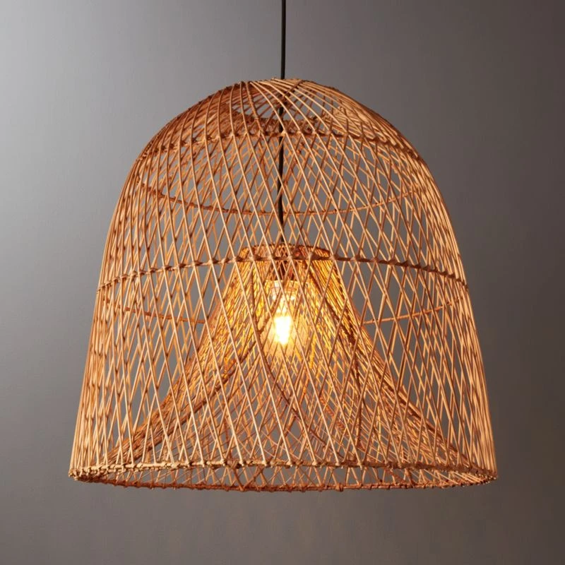 Nassa Woven Bamboo Pendant Light 2 Nassa Woven Bamboo Pendant Light - Image 2