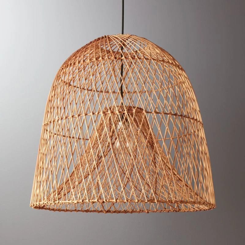 Nassa Woven Bamboo Pendant Light 1 Nassa Woven Bamboo Pendant Light