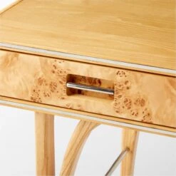 Noemie 3-Drawer Burl Wood Office Desk 12 Noemie 3-Drawer Burl Wood Office Desk -Cb2 Sales 2024 NoemieBurlDeskAVSSS23
