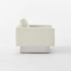 Noor Cream Boucle Lounge Chair 13 Noor Cream Boucle Lounge Chair -Cb2 Sales 2024 NoorCreamBclChairSDSSF22