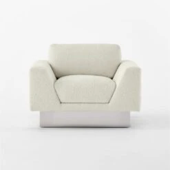 Noor Cream Boucle Lounge Chair 11 Noor Cream Boucle Lounge Chair -Cb2 Sales 2024 NoorCreamBclChairSOSSF22