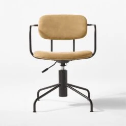 Nyle Suede Office Chair 9 Nyle Suede Office Chair -Cb2 Sales 2024 NyleOfficeChairSOSSS22