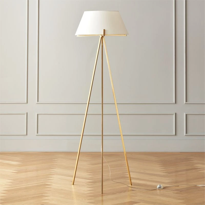 Ornado Polished Brass Floor Lamp 1 Ornado Polished Brass Floor Lamp