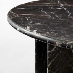 Pasar Round Black Marble Coffee Table -Cb2 Sales 2024 PasarBlkMblCoffeeTableAVSSS23