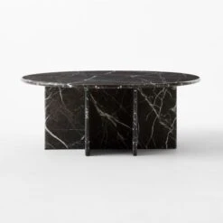 Pasar Round Black Marble Coffee Table -Cb2 Sales 2024 PasarBlkMblCoffeeTableSOSSS23