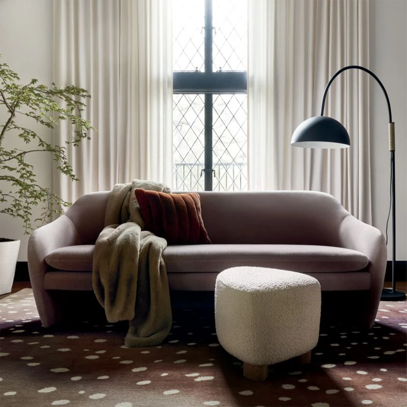 Bozzi Boucle Ottoman 3 Bozzi Boucle Ottoman - Image 3