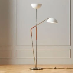 Pavo Champagne Brass Double Floor Lamp 7 Pavo Champagne Brass Double Floor Lamp -Cb2 Sales 2024 PavoChmpgnBrassFloorLampROF20