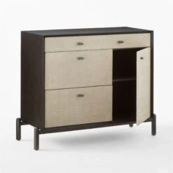 Perch Lacquered Linen File Cabinet 12 Perch Lacquered Linen File Cabinet -Cb2 Sales 2024 PerchFileCredenza3QAVSSS23