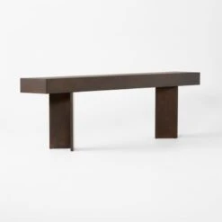 Petro Metal Clad Console Table 92'' -Cb2 Sales 2024 Petro92inMtlConsoleTable3QBSSF22