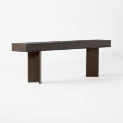 Petro Metal Clad Console Table 92'' -Cb2 Sales 2024 Petro92inMtlConsoleTable3QSSF22