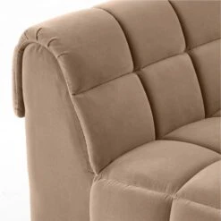 Pezzo 6-Piece L-Shaped Toffee Brown Velvet Sectional Sofa With Left-Arm -Cb2 Sales 2024 Pezzo6PcBgVlvtLASectAVSSS23