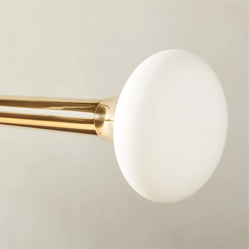 Phoebe Polished Brass Chandelier 3 Phoebe Polished Brass Chandelier - Image 3