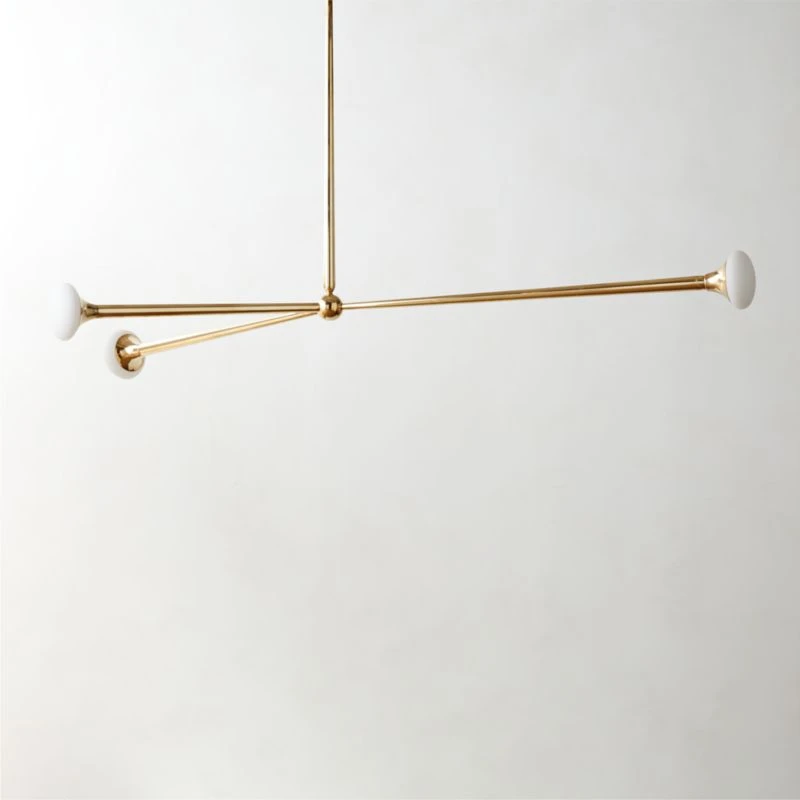 Phoebe Polished Brass Chandelier 1 Phoebe Polished Brass Chandelier