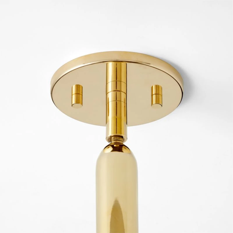 Phoebe Polished Brass Chandelier 4 Phoebe Polished Brass Chandelier - Image 4