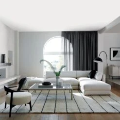 Jett Black Arched Floor Lamp 9 Jett Black Arched Floor Lamp -Cb2 Sales 2024 Piazza4PieceModularFB21 1x1