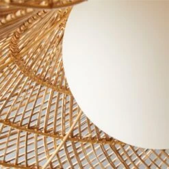 Pipa Natural Pendant Light -Cb2 Sales 2024 PipaPendantAVSHF21