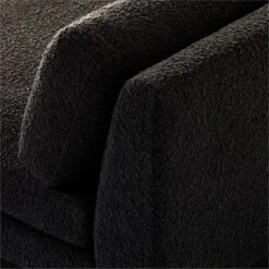 Plinth Armless Black Boucle Sofa -Cb2 Sales 2024 PlinthBlkBclArmlessSofaAVSSS23