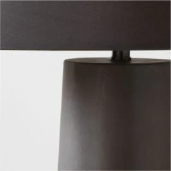 Polar Black Cement Floor Lamp -Cb2 Sales 2024 PolarBlackFloorLampAVSHS22