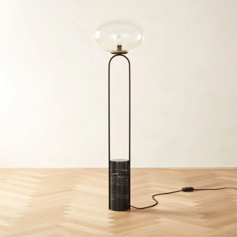 Polo Black Marble Floor Lamp 1 Polo Black Marble Floor Lamp