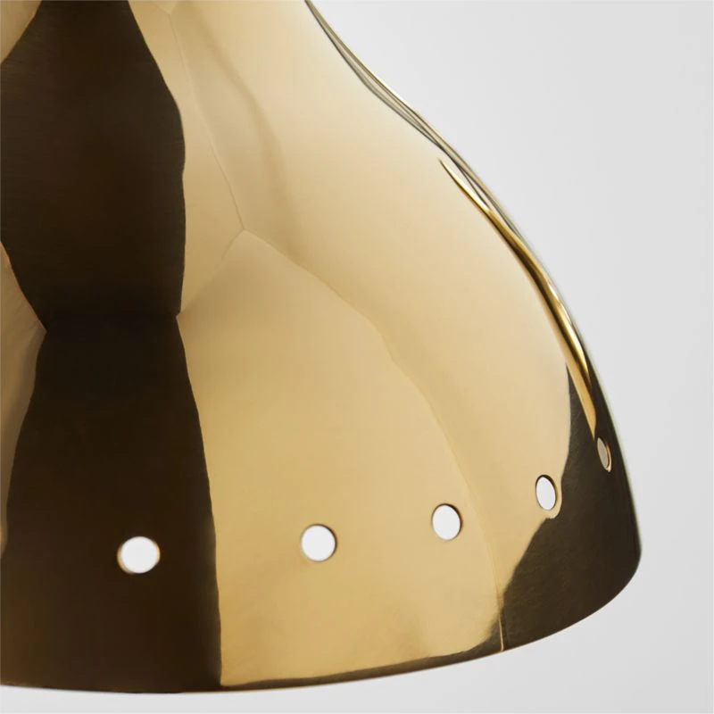 Presley Polished Brass Chandelier 3 Presley Polished Brass Chandelier - Image 3