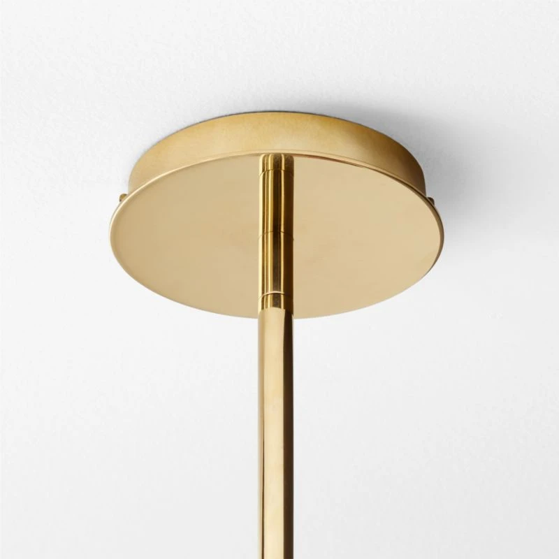 Presley Polished Brass Chandelier 4 Presley Polished Brass Chandelier - Image 4