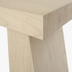 Ridge Bleached Oak Desk With Drawer -Cb2 Sales 2024 RidgeBleachedOakDeskAVF19