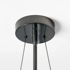 Risette Black Chrome And Crystal Chandelier -Cb2 Sales 2024 RisetteCrystBkChrmChndlrAVSSS23