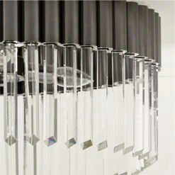 Risette Black Chrome And Crystal Flush Mount Light 6 Risette Black Chrome And Crystal Flush Mount Light -Cb2 Sales 2024 RisetteCrystlBkChrmFlhMntAVSHS23