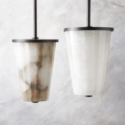 Riva Alabaster Outdoor Pendant Light -Cb2 Sales 2024 RivaAlbstrOtdrPendantAV2SHS23