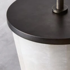 Riva Alabaster Outdoor Pendant Light -Cb2 Sales 2024 RivaAlbstrOtdrPendantAVSHS23