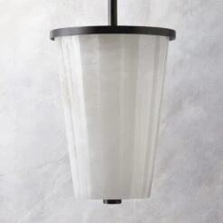 Riva Alabaster Outdoor Pendant Light