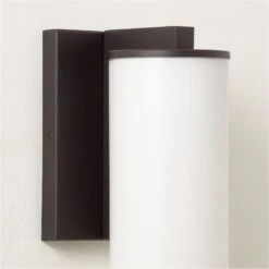 Ronda Indoor/Outdoor Matte Black Wall Sconce -Cb2 Sales 2024 RondaMttBkInNOutdrScncAVSHF22