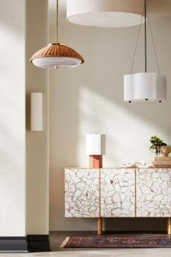 Danielle Red Travertine Table Lamp -Cb2 Sales 2024 RossCassidyIDLghtngMarqueePCS23 1