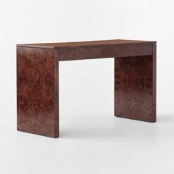 Runway 2-Drawer Burl Wood Desk 14 Runway 2-Drawer Burl Wood Desk -Cb2 Sales 2024 RunwayBurlwoodDesk3QBSSF21