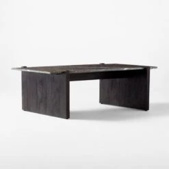 Russell Black Marble Coffee Table -Cb2 Sales 2024 RussellMrblCoffeeTable3QSSF21