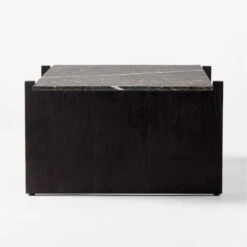 Russell Black Marble Coffee Table -Cb2 Sales 2024 RussellMrblCoffeeTableSDSSF21