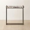 Sefro Marble And Metal Side Table