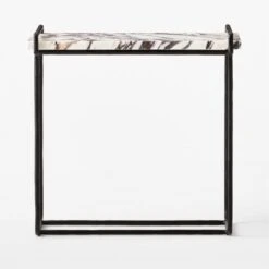 Sefro Marble And Metal Side Table -Cb2 Sales 2024 SefroBrnMrblNMtlSdTableSOSSF22