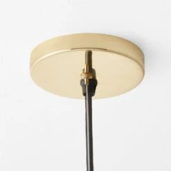 Spina 12" Glass Pendant Light 7 Spina 12" Glass Pendant Light -Cb2 Sales 2024 SpinaBrassPendant12inAVSSF21