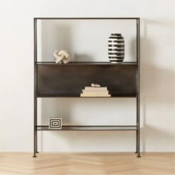 Spule Metal Bookcase 61''