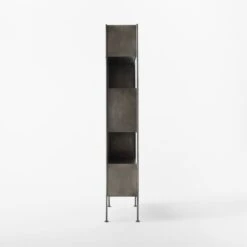 Spule Metal Bookcase 95'' 8 Spule Metal Bookcase 95'' -Cb2 Sales 2024 SpuleTallMetalBookcaseSDSSF22