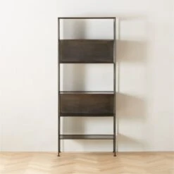 Spule Metal Bookcase 95'' 6 Spule Metal Bookcase 95'' -Cb2 Sales 2024 SpuleTallMetalBookcaseSHF22