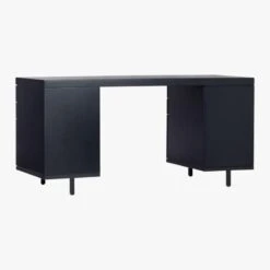 Stairway 6-Drawer Black Wood Desk -Cb2 Sales 2024 StairwayModDskW2DrwrBk3QBS20