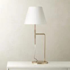 Suki Polished Brass Table Lamp